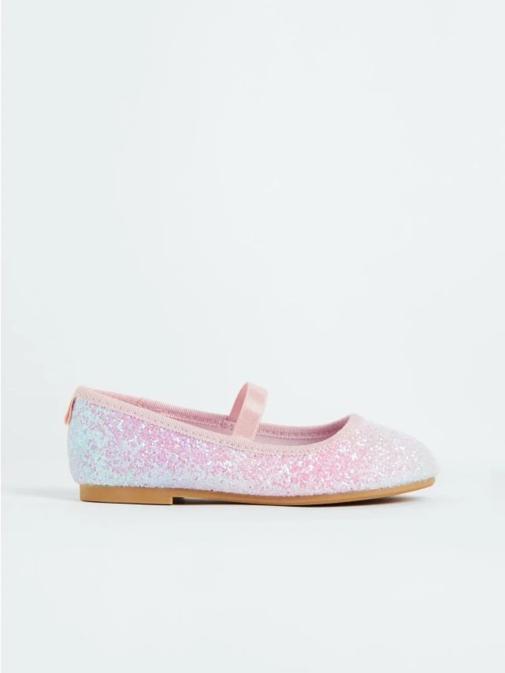 H&M Disney Frozen Glittery Ballet Flats Size 7.5